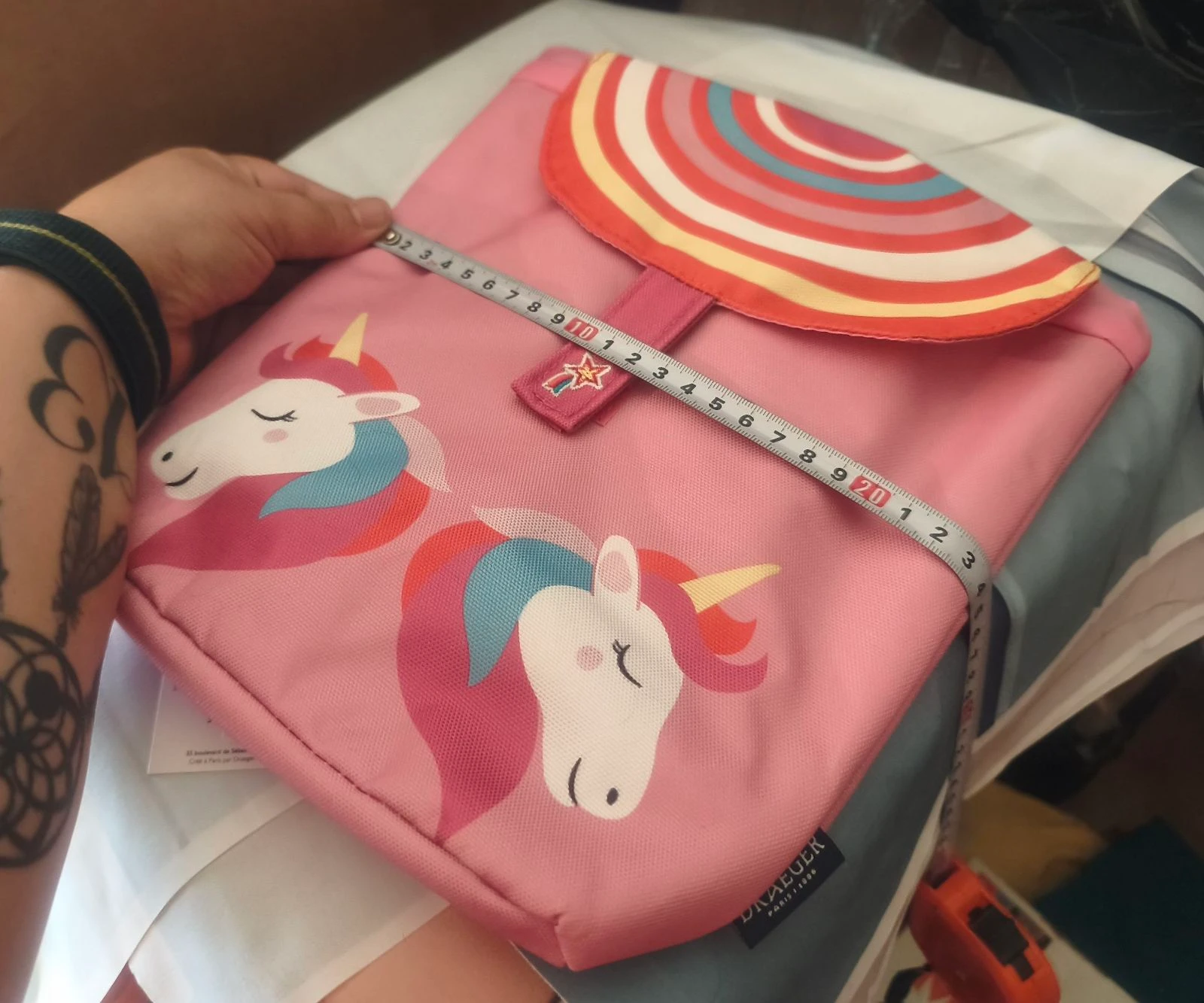 Mochila Infantil Draeger París – Diseño Unicornios – photo 18